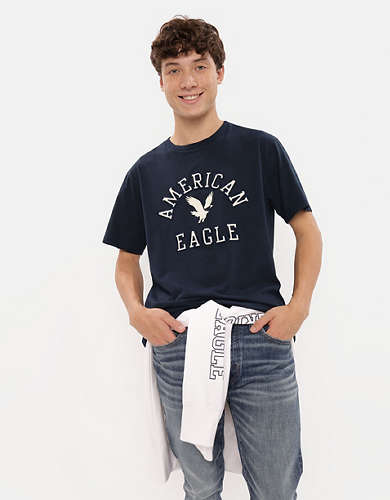 AE Super Soft T-shirt con gráfico y logotipo