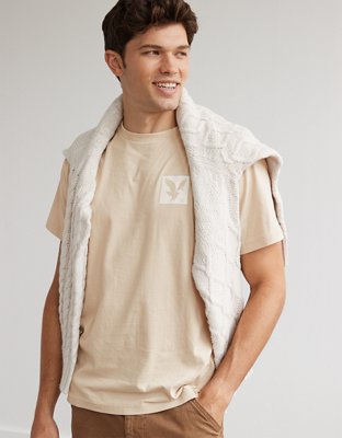 AE Playera con Gráfico de Logotipo de Fit Estándar