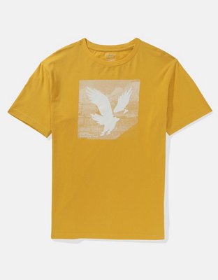 AE T-shirt Super Suave con Gráfico de Logotipo