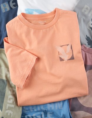 AE T-shirt con Gráfico de Logotipo