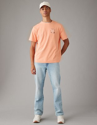 AE T-shirt con Gráfico de Logotipo