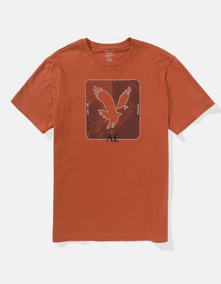 AE T-shirt Super Suave con Gráfico de Logotipo