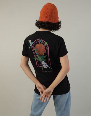 Мужские футболки American Eagle AE x Seher One Day of the Dead Graphic T-Shirt — фото 7