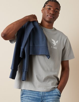 AE T-shirt con Gráfico de Logotipo
