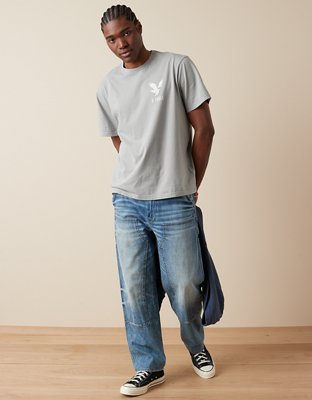 AE T-shirt con Gráfico de Logotipo