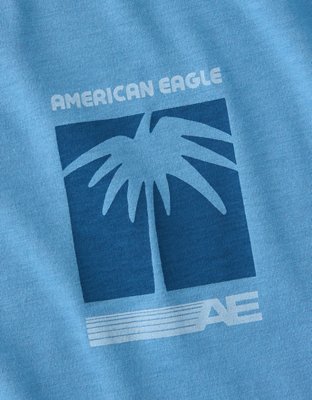 Мужские футболки American Eagle AE 24/7 Graphic SPF T-Shirt — фото 5