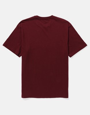 AE T-shirt con Gráfico de Logotipo Bordado