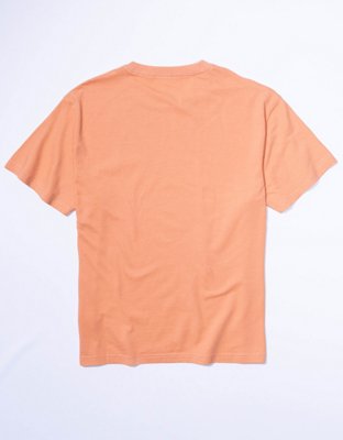 AE T-shirt con Gráfico de Logotipo Bordado