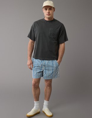 AE T-shirt Extragrande con Gráfico y Bolsillo