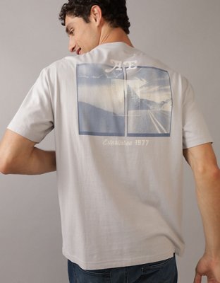 AE Logo Graphic Pocket T-Shirt