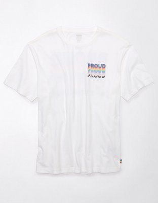 T-shirt con gráfico de Pride AE