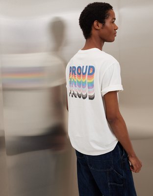 T-shirt con gráfico de Pride AE