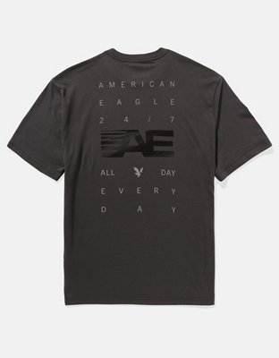 AE T-shirt con Gráfico de Logotipo