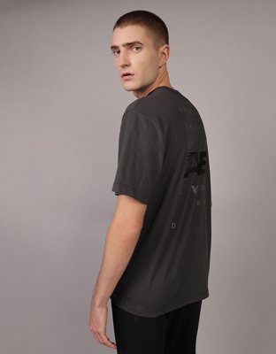 AE T-shirt con Gráfico de Logotipo
