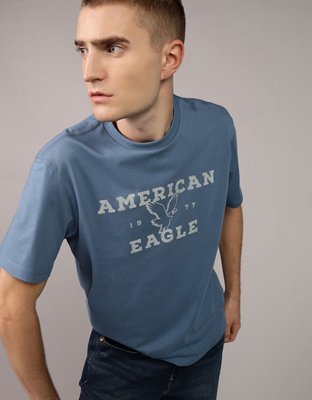 AE T-shirt con Gráfico de Logotipo