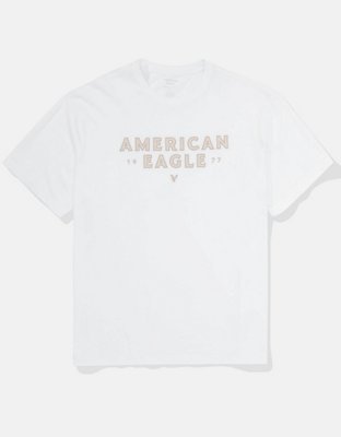 AE T-shirt con Gráfico y Logotipo en Relieve