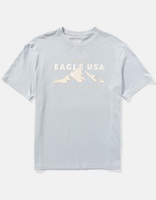 AE T-shirt con Gráfico y Logotipo en Relieve