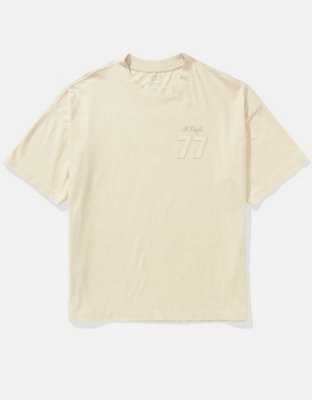 Camiseta extragrande con gráfico y logotipo AE
