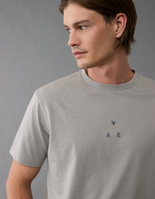 AE T-shirt con Gráfico de Logotipo