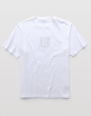 AE T-shirt con Gráfico de Logotipo