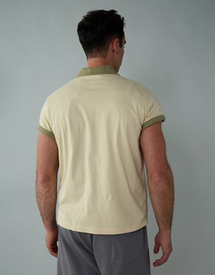 AE T-shirt con Gráfico de Logotipo y Aplicación