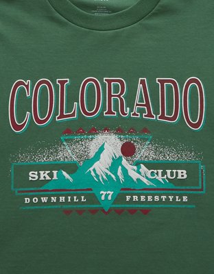 Мужские футболки American Eagle AE Boxy Colorado Graphic T-Shirt — фото 4