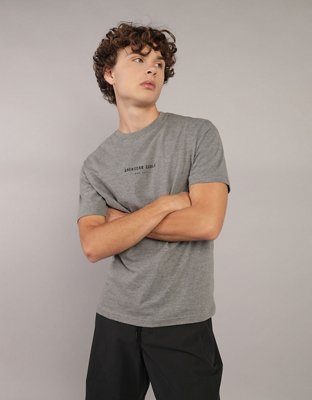 AE T-shirt con Gráfico de Logotipo de Icono
