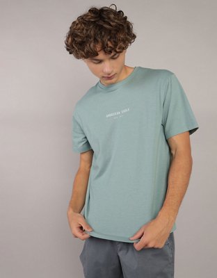 T-shirt à image logo emblématique AE