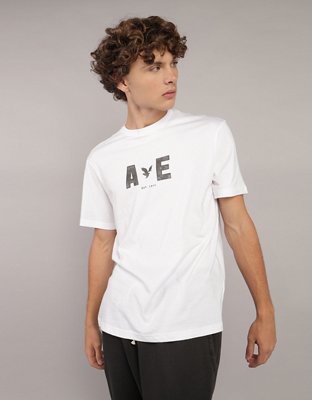 T-shirt à image logo emblématique AE