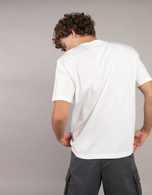 AE T-shirt con Gráfico de Logotipo de Icono