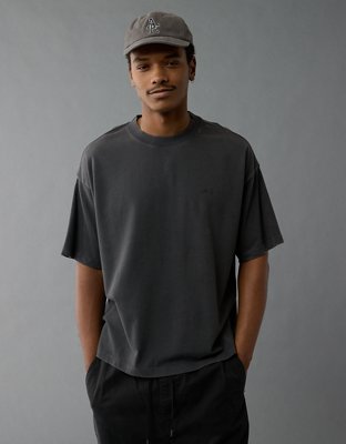 AE Laidback Luxe Heavyweight Oversized Logo Graphic T-Shirt
