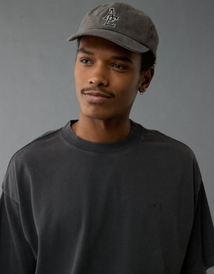 AE Luxe T-shirt Relajada y Pesada Extragrande con Gráfico de Logotipo