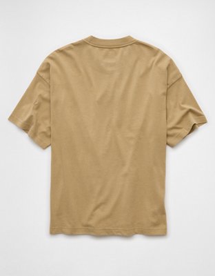 AE Laidback Luxe Heavyweight Oversized Logo Graphic T-Shirt