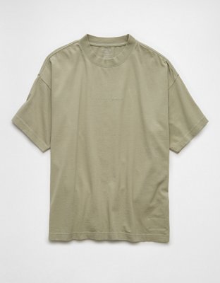 AE Laidback Luxe Heavyweight Oversized Logo Graphic T-Shirt