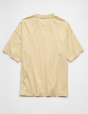 AE Laidback Luxe Heavyweight Oversized Logo Graphic T-Shirt