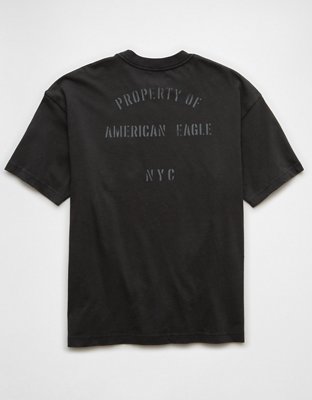 AE Boxy Logo Graphic Pocket T-Shirt