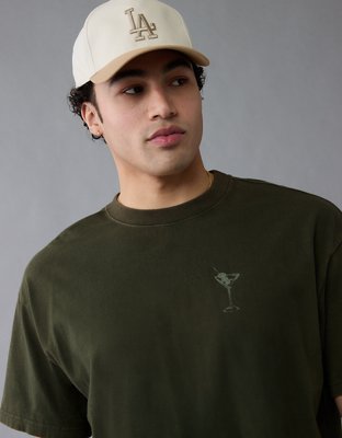 AE Boxy Happy Hour Graphic T-Shirt