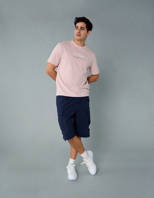 AE T-shirt con Gráfico y Logotipo en Relieve
