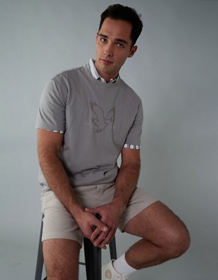 AE T-shirt con Gráfico de Logotipo