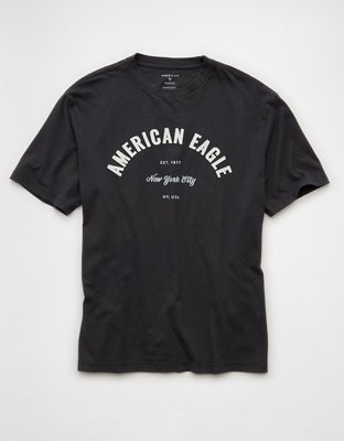 T-shirt graphique à logo AE