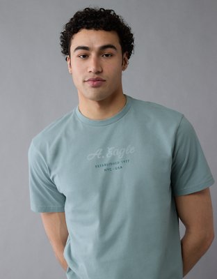 AE T-shirt con Gráfico de Logotipo