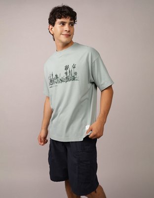 AE Playera con Gráfico de Destino