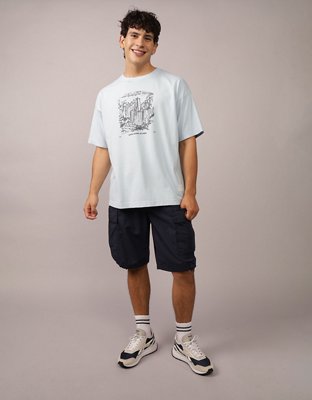 AE Playera con Gráfico de Destino