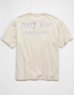AE Boxy Happy Hour Graphic T-Shirt