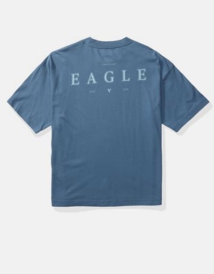 AE T-shirt con Gráfico de Logotipo de Icono