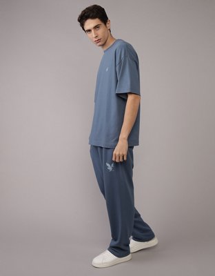 AE T-shirt con Gráfico de Logotipo de Icono