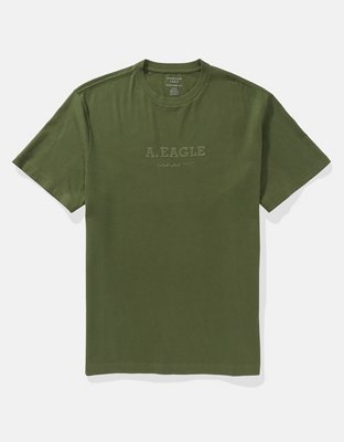 AE T-shirt con Gráfico de Logotipo de Icono