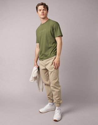 AE T-shirt con Gráfico de Logotipo de Icono