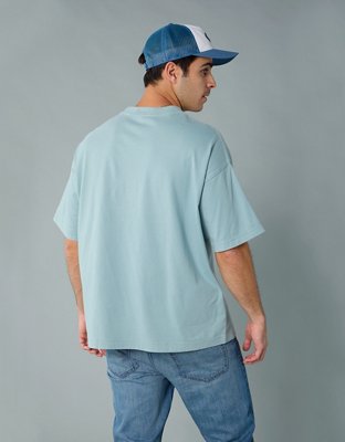 AE T-shirt Recta con Gráfico de Destino