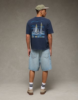 AE Playera Recta con Gráfico Náutico